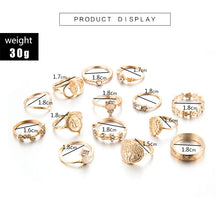 Load image into Gallery viewer, 15 Pcs/set Rings FancySticated