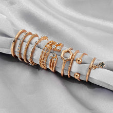 Load image into Gallery viewer, 8pcs/sets Rings Sets FancySticated