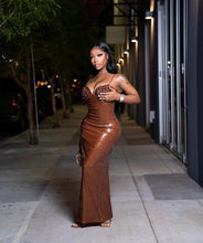 Load image into Gallery viewer, Bailey Elegant Sequin Maxi Dress FancySticated