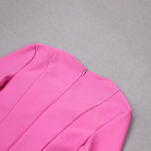 Load image into Gallery viewer, Brenda Feather Bandage Mini Dress FancySticated