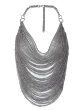 Load image into Gallery viewer, Chain Halter Crop Top FancySticated