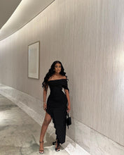 Load image into Gallery viewer, Dubai Nights Ruffles Maxi Dress FancySticated