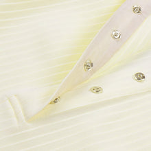 Load image into Gallery viewer, Elegant Feather Maxi Dress- Beige FancySticated