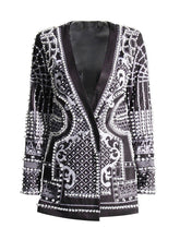 Load image into Gallery viewer, Embroidered Flares Vintage Blazer FancySticated