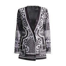 Load image into Gallery viewer, Embroidered Flares Vintage Blazer FancySticated