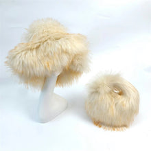 Load image into Gallery viewer, Fur Bucket Hat x Fur Bag Set FancySticated
