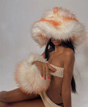 Load image into Gallery viewer, Fur Bucket Hat x Fur Bag Set FancySticated