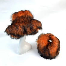 Load image into Gallery viewer, Fur Bucket Hat x Fur Bag Set FancySticated