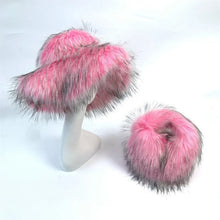 Load image into Gallery viewer, Fur Bucket Hat x Fur Bag Set FancySticated