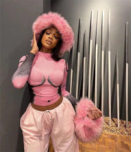 Load image into Gallery viewer, Fur Bucket Hat x Fur Bag Set FancySticated