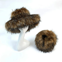 Load image into Gallery viewer, Fur Bucket Hat x Fur Bag Set FancySticated