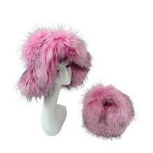 Load image into Gallery viewer, Fur Bucket Hat x Fur Bag Set FancySticated