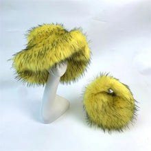 Load image into Gallery viewer, Fur Bucket Hat x Fur Bag Set FancySticated