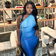 Load image into Gallery viewer, Jodie Gradient Maxi Dress FancySticated