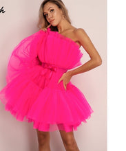 Load image into Gallery viewer, Just Chicc Elegant Mesh Dress FancySticated