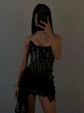 Load image into Gallery viewer, Kandi Corset Mini Dress FancySticated