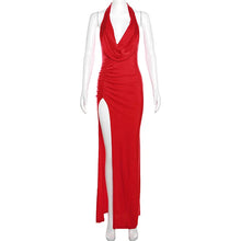 Load image into Gallery viewer, Kattie Ruched Maxi Dress FancySticated