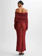 Load image into Gallery viewer, Keep It Knit Maxi Dress FancySticated