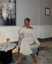 Load image into Gallery viewer, Keep It Knit Maxi Dress FancySticated