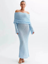Load image into Gallery viewer, Keep It Knit Maxi Dress FancySticated