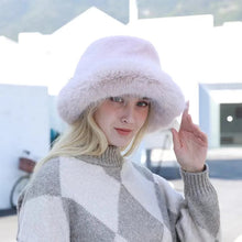Load image into Gallery viewer, Keep Warm Fur Bucket Hat FancySticated