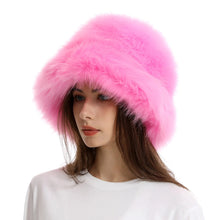 Load image into Gallery viewer, Keep Warm Fur Bucket Hat FancySticated