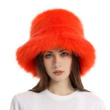 Load image into Gallery viewer, Keep Warm Fur Bucket Hat FancySticated