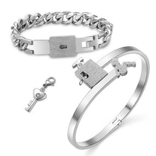 Load image into Gallery viewer, Love Heart Lock Bracelet FancySticated