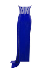 Load image into Gallery viewer, Love Off-Shoulder Velvet Maxi Dress FancySticated