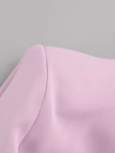 Load image into Gallery viewer, Love Yourself Crop Blazer Set FancySticated