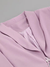 Load image into Gallery viewer, Love Yourself Crop Blazer Set FancySticated