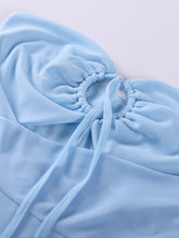 Load image into Gallery viewer, Naya Ruched Mini Dress FancySticated