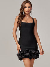 Load image into Gallery viewer, Nola Black Bandage Dress FancySticated
