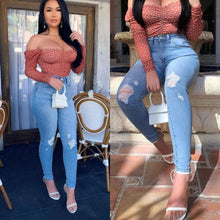 Load image into Gallery viewer, Overachiever High Waist Jeans FancySticated