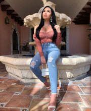 Load image into Gallery viewer, Overachiever High Waist Jeans FancySticated