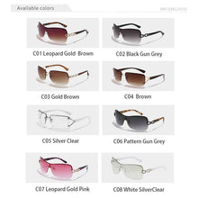 Load image into Gallery viewer, Oversized Gradient Sunglasses FancySticated