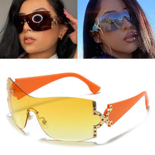 Load image into Gallery viewer, Oversized Gradient Sunglasses FancySticated