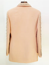 Load image into Gallery viewer, Pearl Beaded Blazer FancySticated