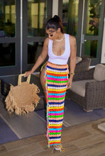Load image into Gallery viewer, Rainbow Crochet Skirt FancySticated