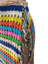Load image into Gallery viewer, Rainbow Crochet Skirt FancySticated