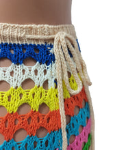 Load image into Gallery viewer, Rainbow Crochet Skirt FancySticated