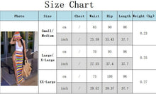 Load image into Gallery viewer, Rainbow Crochet Skirt FancySticated