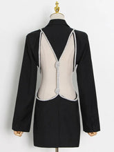 Load image into Gallery viewer, Regine Backless Blazer FancySticated