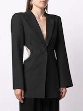 Load image into Gallery viewer, Regine Backless Blazer FancySticated