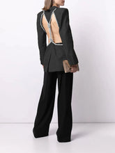 Load image into Gallery viewer, Regine Backless Blazer FancySticated