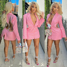 Load image into Gallery viewer, Regine Backless Blazer FancySticated