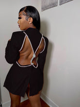 Load image into Gallery viewer, Regine Backless Blazer FancySticated