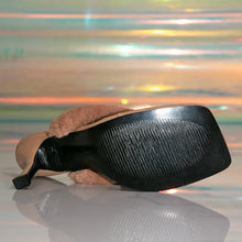 Load image into Gallery viewer, Fur Square Clip Toe High Heels