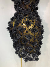 Load image into Gallery viewer, Flower Pearls Mini Dress