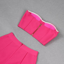 Load image into Gallery viewer, Rose Bandage Pants Set